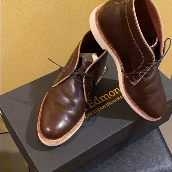 NEW ALLEN EDMONDS Boots Men’s 6.5-7 Women’s 8-8.5 - Picture 12 of 15